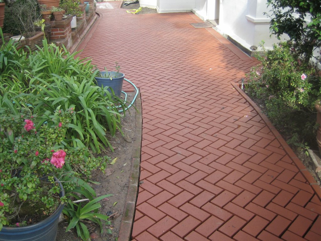 Brick Walkway Example North VA