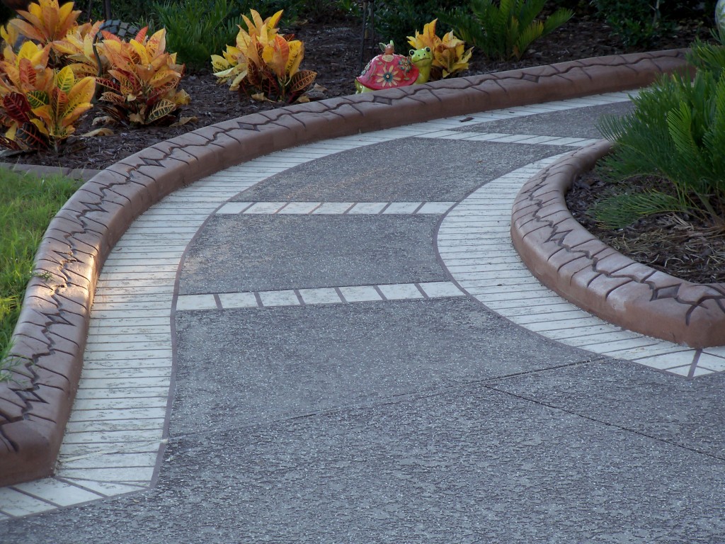 Concrete Walkway Custom Patterns VA